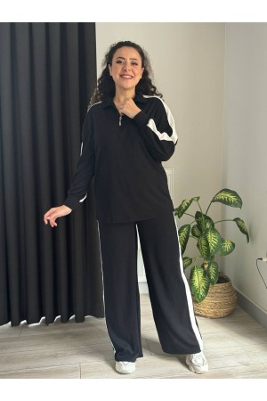 218087 TOPTAN SİYAH EŞOFMAN TAKIM