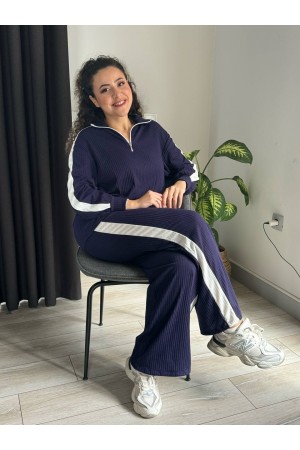 218089 TOPTAN LACİVERT EŞOFMAN TAKIM