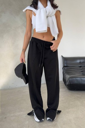 218175 TOPTAN SİYAH EŞOFMAN ALTI