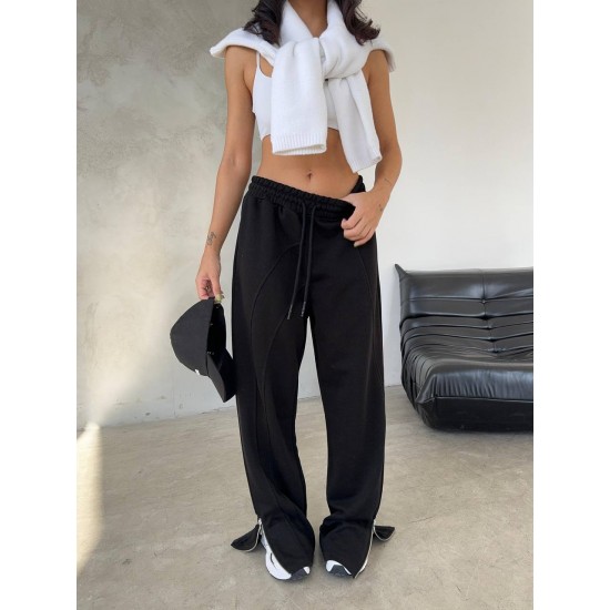 218175 TOPTAN SİYAH EŞOFMAN ALTI