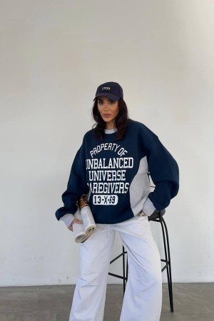 218183 TOPTAN LACİVERT SWEAT