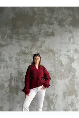 218193 TOPTAN BORDO HIRKA
