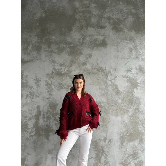 218193 TOPTAN BORDO HIRKA