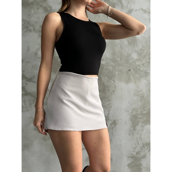 218205 beige SKIRT
