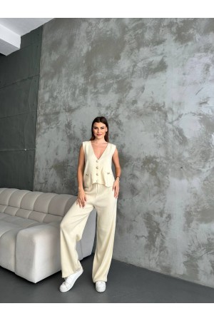 218219 TOPTAN BEJ PANTOLON TAKIM