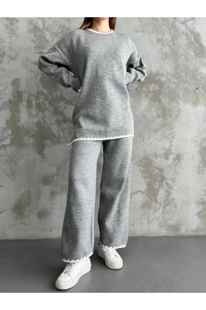 218223 TOPTAN GRİ PANTOLON TAKIM