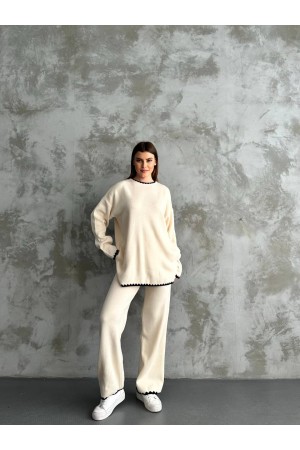 218225 TOPTAN BEJ PANTOLON TAKIM