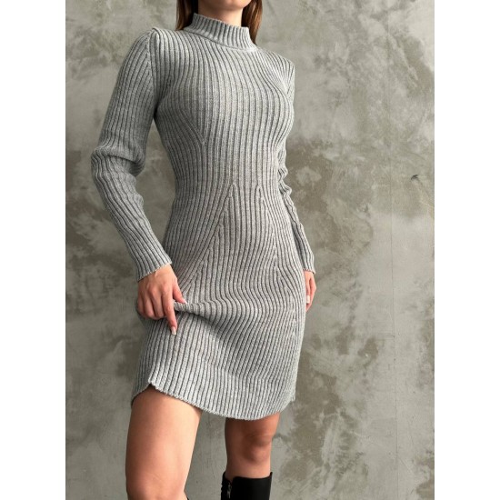 218232 Grey DRESS