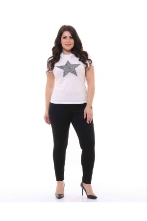 218250 TOPTAN SİYAH TAYT