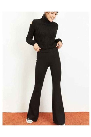 218253 TOPTAN SİYAH TAYT