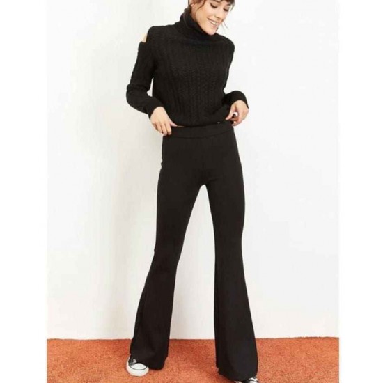 218256 TOPTAN SİYAH TAYT