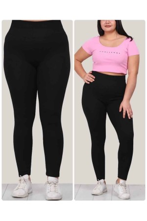 218259 TOPTAN SİYAH TAYT