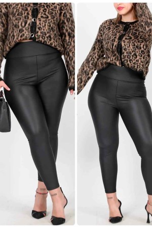 218261 TOPTAN SİYAH TAYT