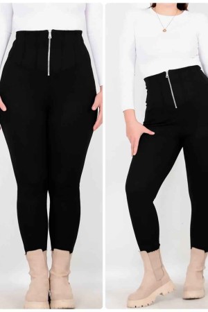 218263 TOPTAN SİYAH TAYT