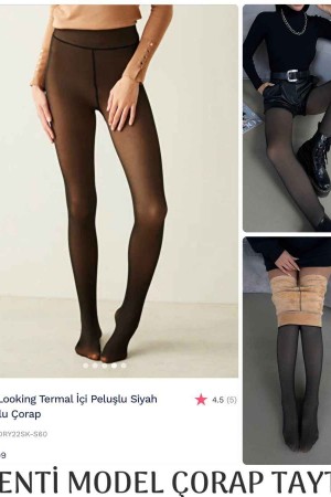 218269 TOPTAN SİYAH TAYT