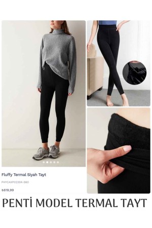 218270 TOPTAN SİYAH TAYT