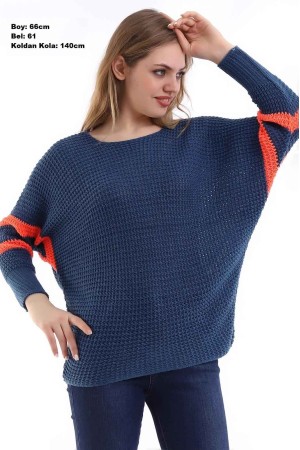 218275 TOPTAN LACİVERT KAZAK