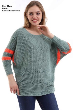 218277 TOPTAN SU YEŞİL KAZAK