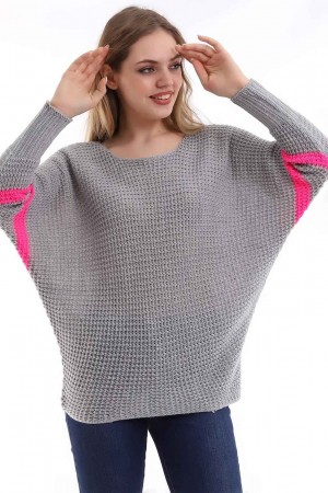 218278 TOPTAN GRİ KAZAK