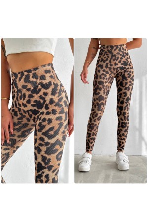 218299 leopard LEGGINGS