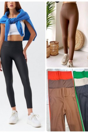 218310 TOPTAN SİYAH TAYT