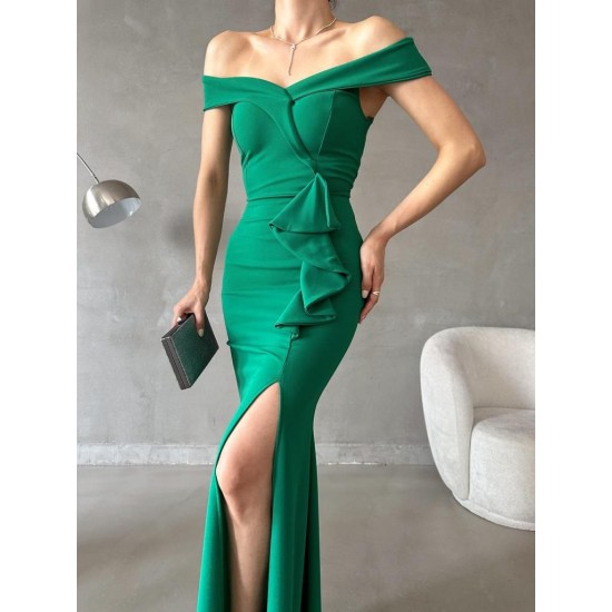 218365 Emerald Green Evening dress