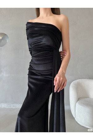 218381 TOPTAN SİYAH ABİYE