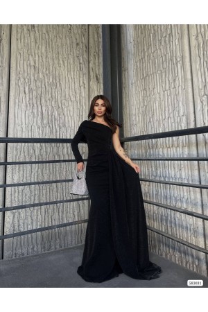 218396 TOPTAN SİYAH ABİYE