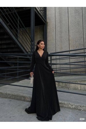 218397 TOPTAN SİYAH ABİYE