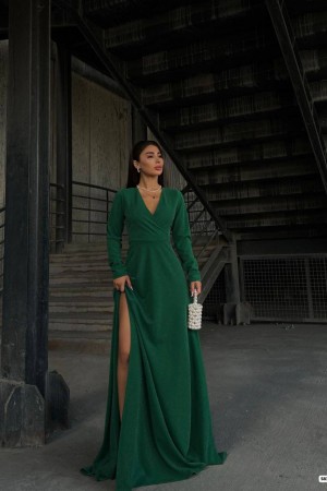 218399 Emerald Green Evening dress
