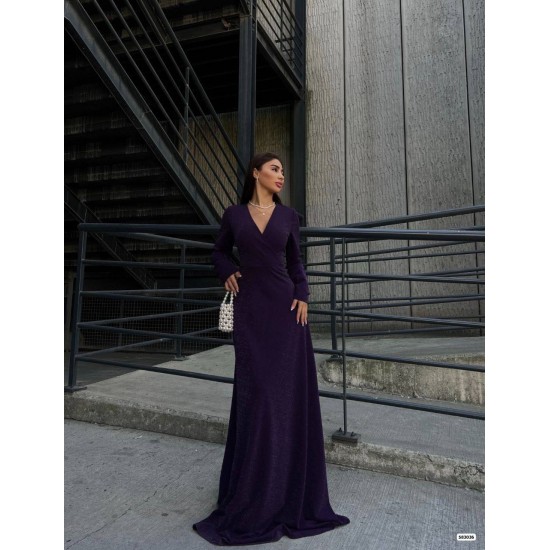 218400 purple Evening dress