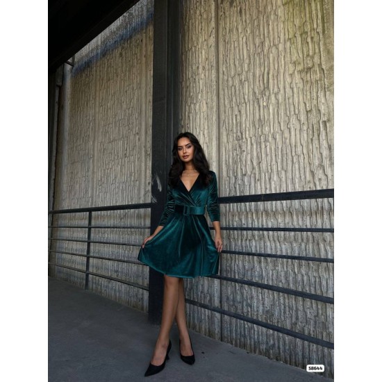 218402 Emerald Green Evening dress