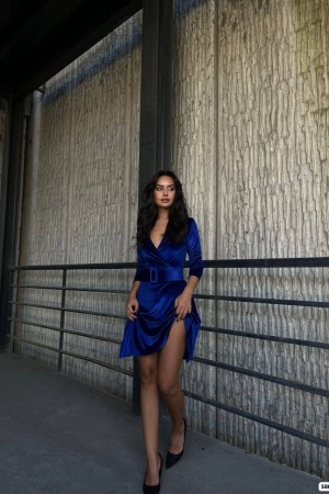 218403 Saxe Evening dress