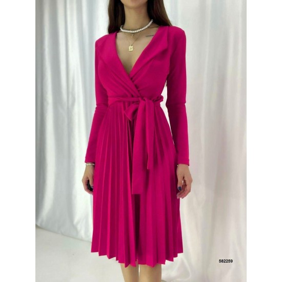 218408 fuchsia DRESS