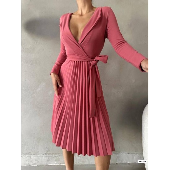 218412 dried rose DRESS