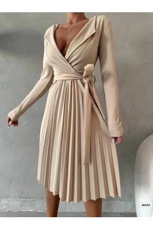 218413 TOPTAN BEJ ELBİSE