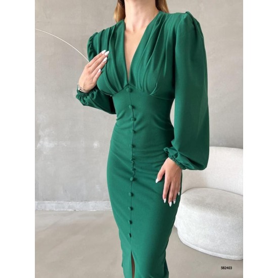 218428 Emerald Green DRESS