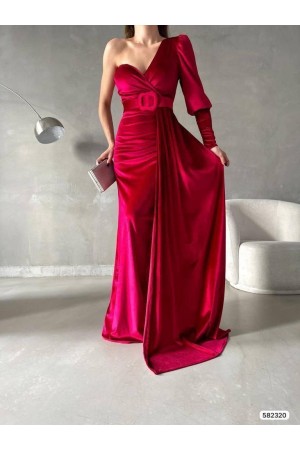 218433 TOPTAN KIRMIZI ABİYE