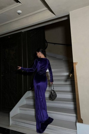 218460 TOPTAN MAVİ ABİYE