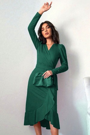 218479 TOPTAN SİYAH ELBİSE