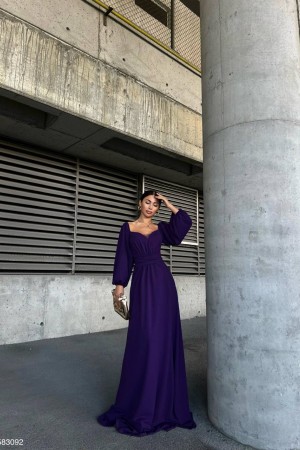 218586 purple Evening dress