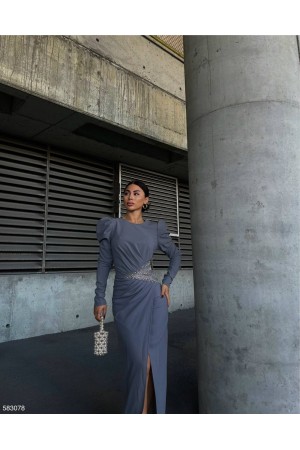 218618 TOPTAN GRİ ABİYE