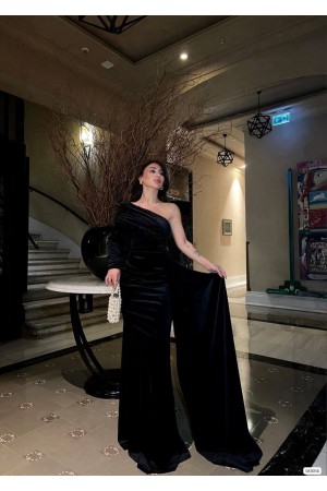 218622 TOPTAN SİYAH ABİYE