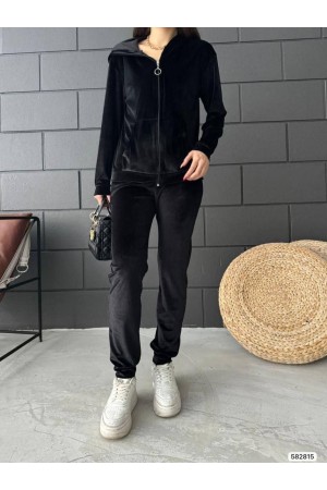 218624 TOPTAN SİYAH EŞOFMAN TAKIM