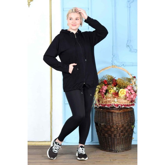 218670 TOPTAN SİYAH SWEAT