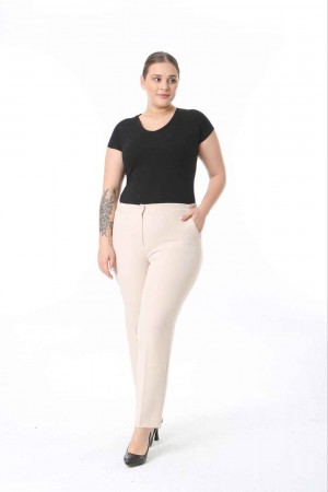 218675 TOPTAN BEJ PANTOLON