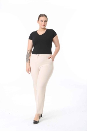 218675 TOPTAN BEJ PANTOLON