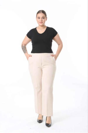 218682 TOPTAN BEJ PANTOLON