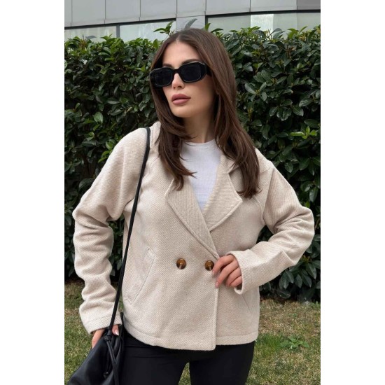 218693 beige JACKET