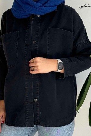 218695 black Jeans jacket